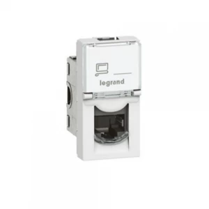 TOMA RJ45 1 MODULO CATEGORIA 6 BRINDADO LEGRAND REF : 076573