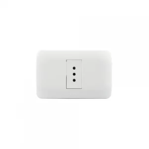 Enchufe Simple 10a 250v Blanco Lexo