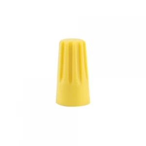 Conector Plastico Conico Amarillo