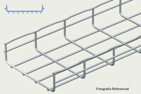 CF/BANDEJA 54/400 INOX 304L - LEGRAND REF CM000208