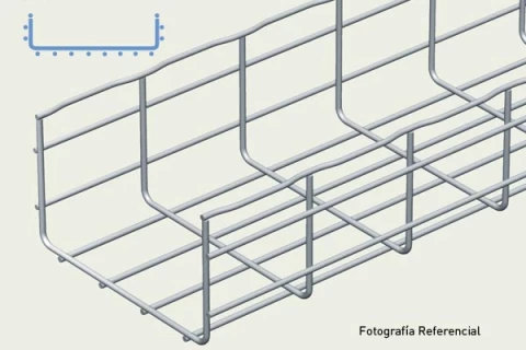 CF/BANDEJA 105/400 INOX 316L - LEGRAND REF CM000934