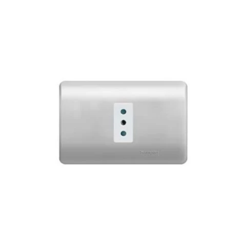 Enchufe Simple 10a Armado Schneider Genesis Lien Mwd60293