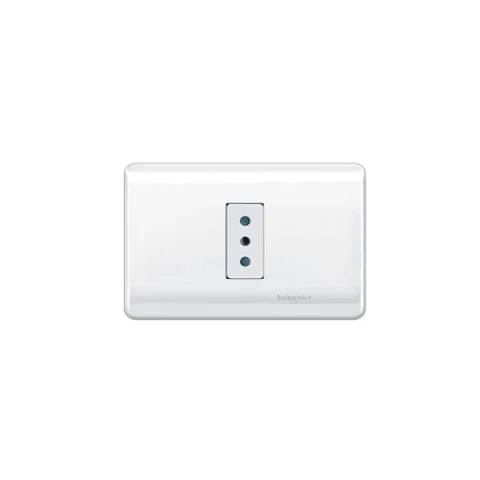 Enchufe Simple 10a Blanco Genesis Schneider Mwd130327516