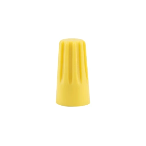 Conector Plastico Conico Amarillo