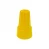 CONECTOR PLASTICO CONICO NRO 33 AMARILLO
