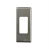 PLACA MAGIC METALICO 1 PUESTO PARA PERFIL REF 5367/1XA