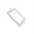 Foco embutido Led cuadrado 12W Luz calida