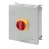 INTERRUPTOR ROTATORIO SOBREPUESTO MET 4P 80A IP65 M/ROJA GEWISS REF GW70573